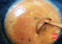 Tomato Enoki Mushroom Soup Recipe Illustration 11