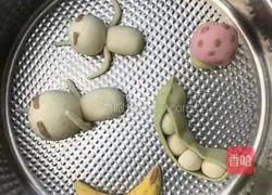 Illustration of how to make colorful steamed buns 7