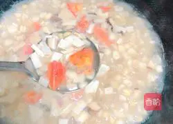 Illustration of how to make vegetable braised sesame seeds 8