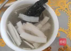 Illustration of how to make coconut chicken soup 6