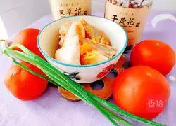 Yellow Tomato Cordyceps Flower Chicken Soup Recipe Illustration 1