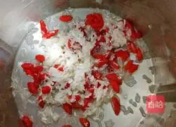 Illustration of how to make apple, red dates and rice paste 5