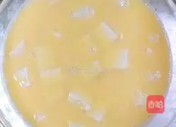 Illustration of how to make tofu and meat custard 2