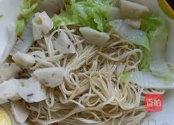 Illustration of how to make noodles 10