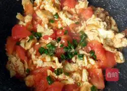 Illustration of how to make tomato and egg noodles 13