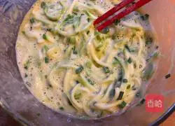 Zucchini egg pancake recipe 6