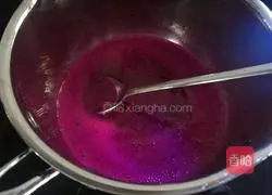 Illustration of how to make dragon fruit jelly 2