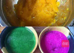 Illustration of how to make rose steamed buns 2