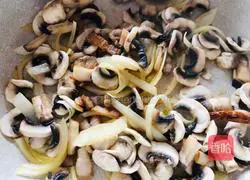 Illustration of how to make fried mushrooms 12