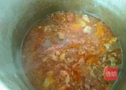 Illustration of how to stew beef brisket with tomatoes and potatoes 14