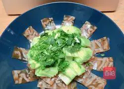 Illustration of how to make cold pork skin jelly (full of collagen) 7