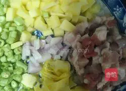 Illustration of how to make steamed noodles (the secret of rolling noodles with your hands) 6