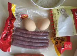 Illustration of how to make Omelet Rice 1