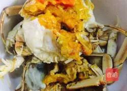 Illustration of how to steam hairy crabs 6