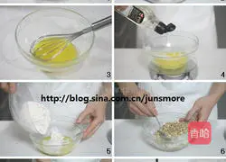 Illustration of how to make oatmeal snacks 1