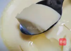 Illustration of how to make egg custard 12