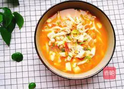 Illustration of how to make Sanxian Soup (Xihong Mushroom Soup) 14