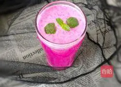 Illustration of how to make freshly squeezed dragon juice 6