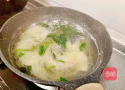 Illustration of how to make Poached Egg Dragon Beard Noodles 5