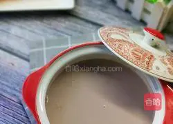 Red bean and peanut rice paste recipe 1