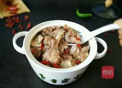 Illustration of how to make stewed old duck soup 8