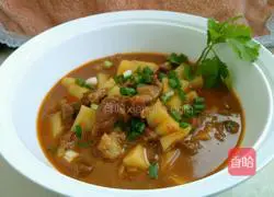 Illustration of how to stew beef brisket with tomatoes and potatoes 17