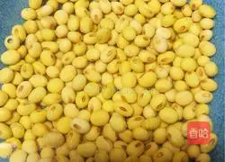 Bitter melon, ribs and soybean soup recipe 1