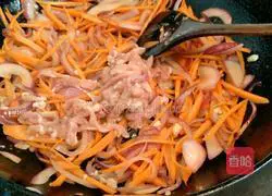 Illustration of Homemade Fried Noodles 6