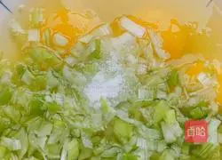 Illustration of how to make egg pancakes 2