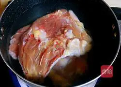 Illustration of how to make chicken soup noodles 2