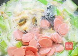 Illustration of how to make eight-edge melon in soup 11