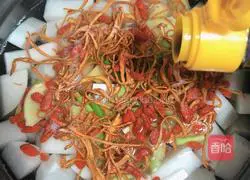 Cordyceps Flower Old Duck Carrot Soup Recipe Illustration 7