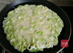 Garlic egg pancake recipe 6