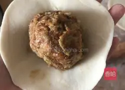 Illustration of how to make door nail meatloaf 3