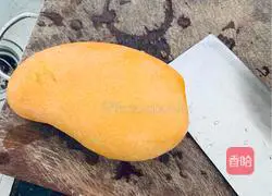 Mango Coconut Juice Sago Recipe Illustration 2