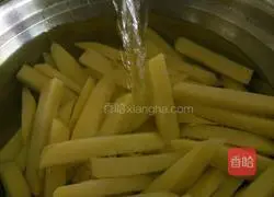 Illustration of how to make French fries 4