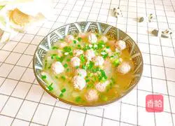Winter Melon Meatball Soup Recipe Illustration 1