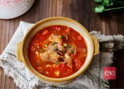 Illustration of tomato and fat beef soup 16