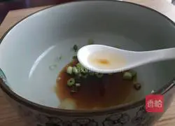 Japanese style enoki mushroom okra Illustration of making cold noodles 8