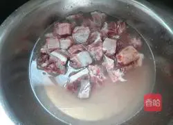 Illustration of how to make pork ribs with tomato sauce 1 