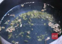 Illustration of how to make taro soup 1