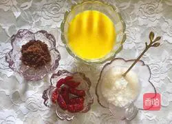 Illustration of how to make the holy product of beauty and breast enhancement