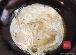 Illustration of how to make boiled noodles 5