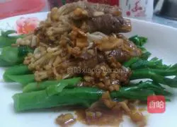 Illustration of how to make beef rolls with golden mushrooms 11