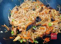 Illustration of stir-fried vegetables 14