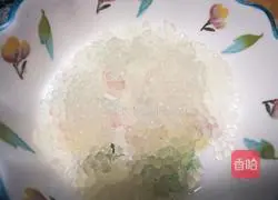 Illustration of how to make small glutinous rice balls and green sago 1