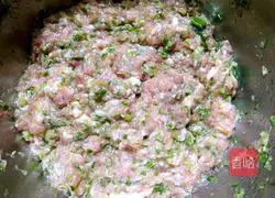 Illustration of how to make spinach fried dumplings (pork dumplings) 5