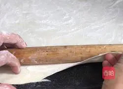 Illustration of how to make handmade noodles 6