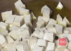 Illustration of how to make tofu noodle soup 4