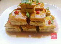 Illustration of how to make pot tofu 11